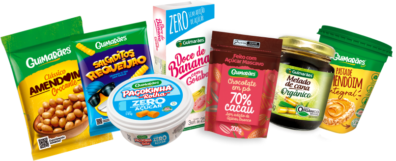 Embalagens de produtos