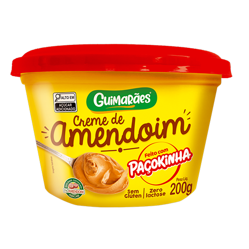 Embalagem de Creme de Amendoim com Paçokinha