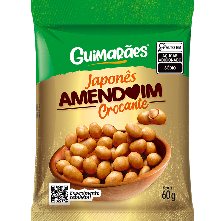 Embalagem de Amendoim Japonês