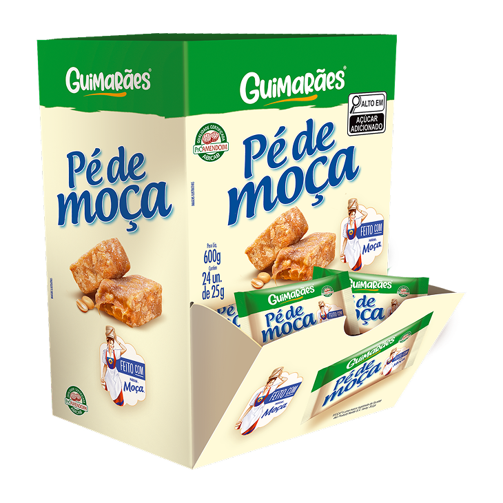 Embalagem de Pé de Moça Display