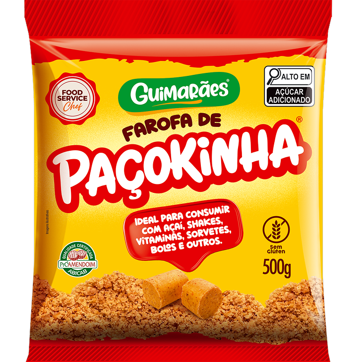 Embalagem de Farofa de Paçokinha
