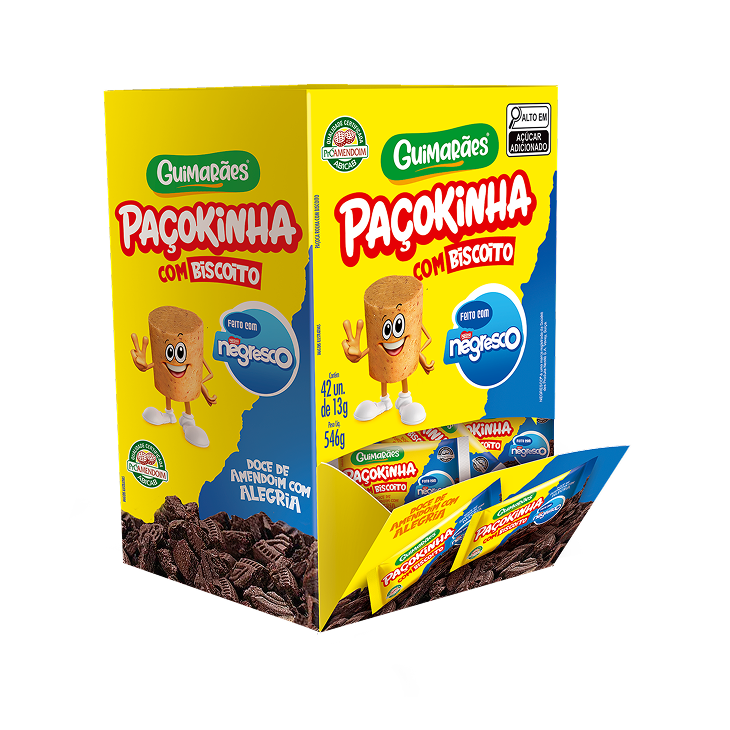 Embalagem de Paçokinha Negresco Display