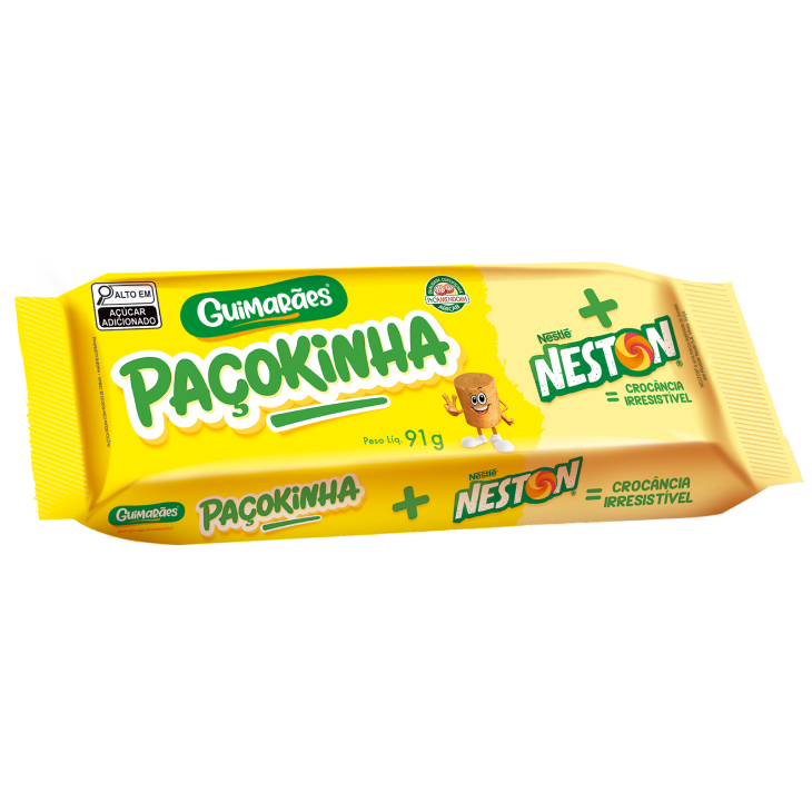 Embalagem de Paçokinha Neston 91g