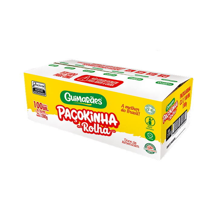 Embalagem de Paçokinha Rolha Caixa (100 UND)